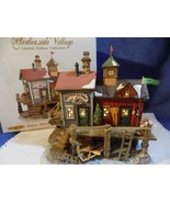 HARBORSIDE VILLAGE DELUXE LIGHTED HOUSE OLD NAUTICAL WARES - MINT IN BOX - £55.02 GBP