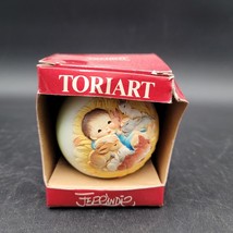 Vintage 1979 Toriart Christmas Tree Ornament Ball Anri Italy Ferrandiz b... - $7.91