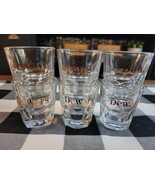 DEWAR&#39;S BLENDED SCOTCH WHISKEY GLASSES lot of 6 Used - £33.42 GBP