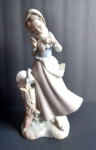 Large Vintage LLADRO “Girl with Pigeons” Figurine #4915 Retired - £73.78 GBP