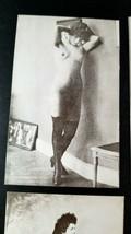 Lot Of Six Nude Photograph Postcards Antique Risque French Girls Blank Back 2 - £14.14 GBP