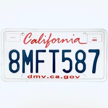  United States California Lipstick Passenger License Plate 8MFT587 - $16.82