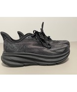 Hoka Clifton 9 Women&#39;s Size 10, Black everyday run/walk shoe/sneaker - $95.00