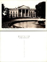 Washington D.C. The White House Vintage Real Photo RPPC Postcard - £15.20 GBP