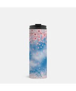 Sky Cherry Blossoms Thermal Tumbler 16 oz. - £19.80 GBP