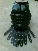 NauticalMart Medieval Knight Wearable Black Greek Royal Muscle Armor  - £140.18 GBP
