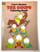 Vintage 1984 The Goops Dover Coloring Book Gelett Burgess Nos Uncolored - £11.63 GBP