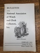 NAWCC Bulletin Feb 72, Case Cleaning-Osbourne, Early American (WI)    (K9582) - $14.99