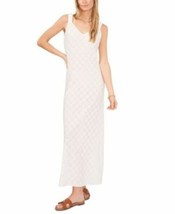 MSRP $59 1.State Womens Eyelet Maxi Dress Cover Up Natural Size XL DEFECT - £11.78 GBP