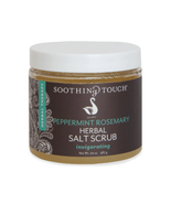 Soothing Touch Herbal Salt Scrub, Peppermint Rosemary, 20 Oz. - £19.16 GBP