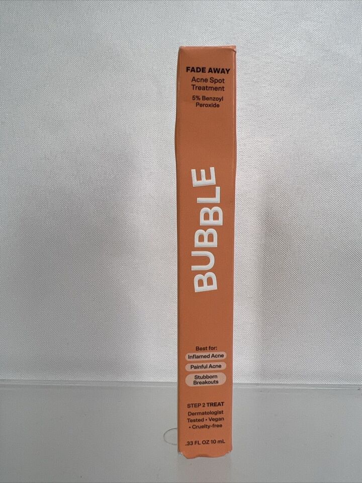 Bubble Skincare Fade Away Spot Treatment All FaceTypes Blemish 10mL COMB... - $6.29