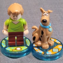 Lego Dimensions Scooby-Doo &amp; Shaggy Movie Figurine + Toy Tags - £25.03 GBP