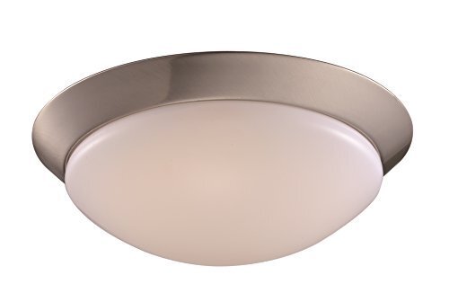 Trans Globe LED-30030 BN Walsh 13&quot; LED Flush Mount Light - $26.28