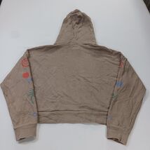 RVCA RN#99064 Women's Tan/Beige Cropped Hoodie Pullover Sweatshirt Size Small image 2