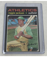 Oakland Athletics Reggie Jackson Baseball Card - £11.79 GBP