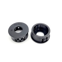 7/8&quot; Panel Hole Snap In Locking Nylon Grommet 3/8&quot; ID Wiring Plastic Bushing - £7.79 GBP+