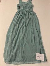 Dorothy Perkins Showcase Prom Maxi Dress In Thyme Uk 4 (ph37) - £36.59 GBP