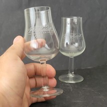 Pair of J&amp;F Martell Cognac Tulip Shape Cognac Brandy Snifter Glass Classic - $19.35