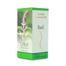 Lasa Aromatics natural Essential Perfume Perfume Oil Basil Fragrance 10Ml - £11.05 GBP