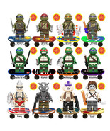12PCS Teenage Mutant Ninja Turtles Building Block Minifigures Toys Gift ... - $23.99