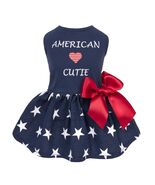 Fitwarm 100% Cotton Holiday Make A Wish Dog Dress Black Size XXS - €8,53 EUR