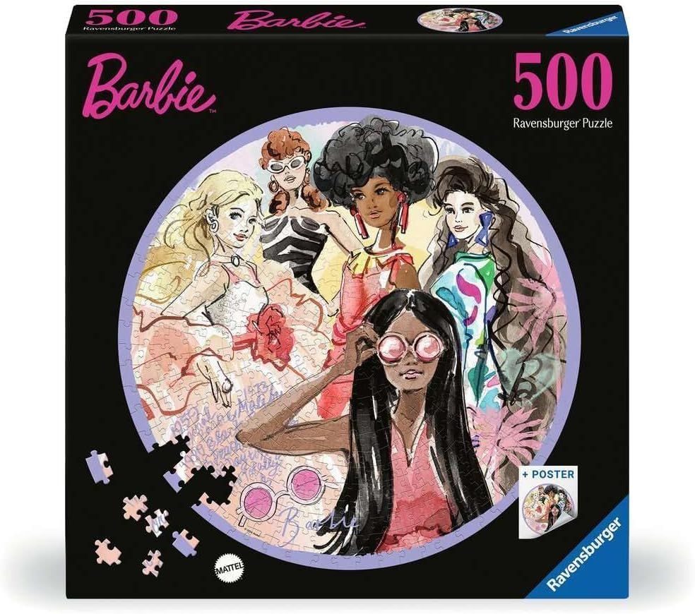 NEW Ravensburger Jigsaw Puzzle 500 Pieces 12001494 Barbie - $19.89