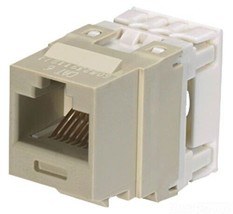 10 Panduit NK688MEI Cat6 8-Position 8-Wire Netkey Punchdown Jack Module ... - $4.15