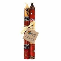 Tall Painted Candles, Pair, Fair Trade, Nobunto (Damisi Design) - £26.27 GBP