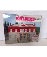 Life Like Buildems HO Building Kit Woodlawn Police Station Sealed Dent B... - $33.86 CAD
