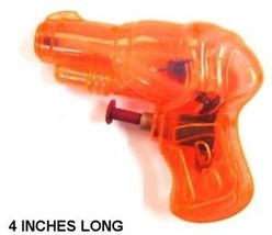 24 Water Squirt Reg Guns 4 In Pistol Squirting Toy Gun - £7.57 GBP