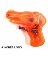 24 WATER SQUIRT REG GUNS 4 IN pistol squirting toy gun - £7.52 GBP