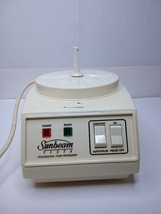 Sunbeam Vista 84071 Professional Food Processor Replacement Base Only - $387.19 MXN