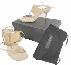 NEW Donna Karan New York Collection Shoes! 9.5  *Strappy Open Toe Heels*  Tan - £129.47 GBP