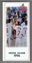 1996 Cleveland Indians Media Guide MLB Baseball - $24.04