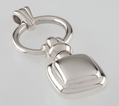 Tiffany &amp; Co.Argent Sterling Parfum Bouteille Pendentif Rare Retired - $1,322.23