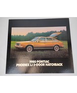 1980 PONTIAC Phoenix LJ Hatchback Showroom Dealer Advertisement 17x20 Ca... - $3,763.16 MXN