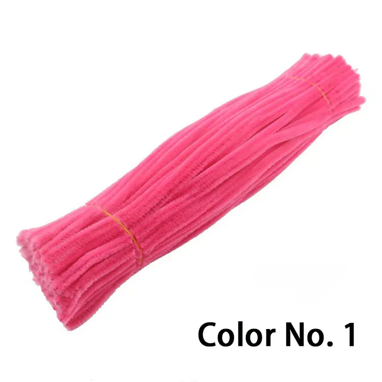 Chenille Stem Pipe Kids DIY Creative Toys Sticks Cleaners -10pcs Peach p... - $140.89 MXN