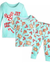 DISNEY Store MICKEY MOUSE HOLIDAY TREATS 3pc Toddler Sleep Set New 18 or... - $29.96