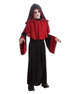 Deluxe Gothic Overlord Boys Red Black Robe Costume, Rubies 881449 - £18.34 GBP