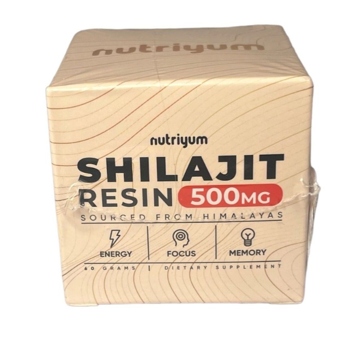 Nutriyum - Shilajit Resin 500 mg - Focus Energy Memory - Himalayas - EXP 12/2025 - $17.81