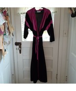 Lady Ronte vintage light weight robe, large, nylon/acetate, USA, belt tie - £19.81 GBP