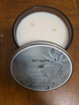 Pier 1 Imports Fresh Agave 3-Wick Scented Glass Jar Candle Discontinued New - $29.95