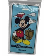 Walt Disney World Luggage Tag Mickey Mouse Suitcase Plane Plastic New Tr... - £10.99 GBP