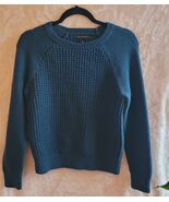 Women's Banana Republic Cotton Blend Waffle Knit Sweater Pullover Size L - $28.49