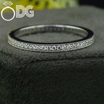 1.00 CTW Round Cut Moissanite Engagement Ring in S925 Sterling Silver - $3,298.09 MXN