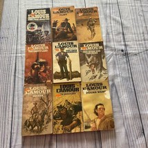 Louis L’Amour Western Novels, Lot of 9, Paperback, English - £27.97 GBP