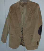 STAFFORD MEN&#39;S BROWN LINED CORDUROY JACKET-42R CLASSIC FIT-NWOT-COTTON/S... - $45.00