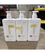 3 Pk Native Autumn Air &amp; Amber 2 In 1 Shampoo &amp; Conditioner Strength 16.... - $39.59