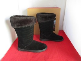 STYLE &amp; CO Novaa Quilted Cold-Weather Boots $79 - US Size 9 - Black - #783 - £20.90 GBP