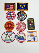 Vintage Boy Scouts Patches Lot of 10 Mixed Years - £26.27 GBP